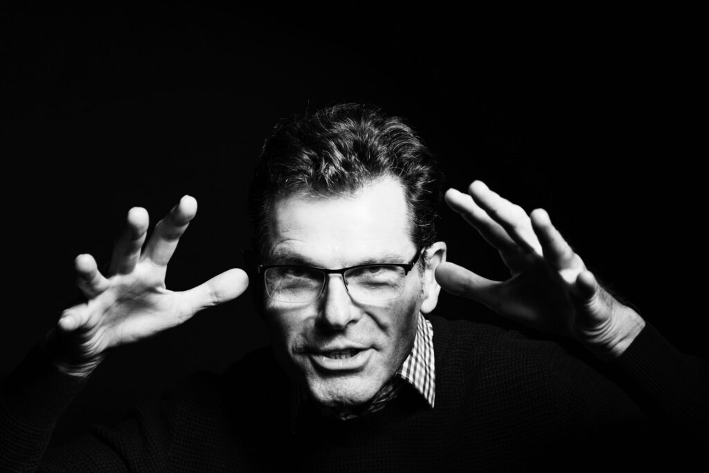 Stieler Fotografie Portrait schwarz Weiß Mann