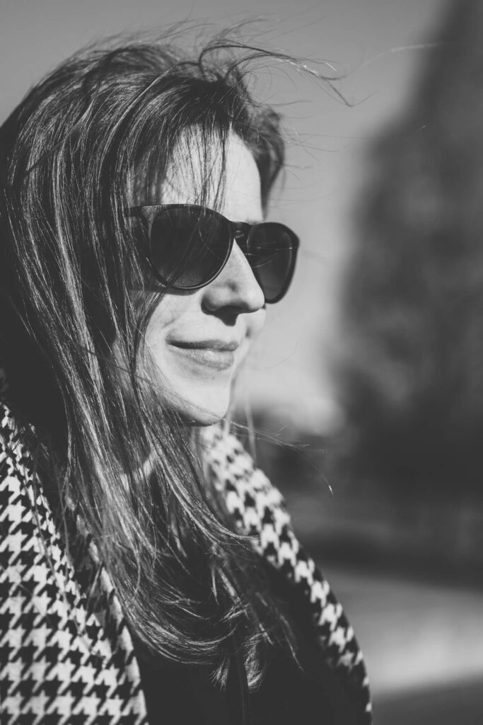 Stieler Fotografie Portrait Schwarz Weiß Frau