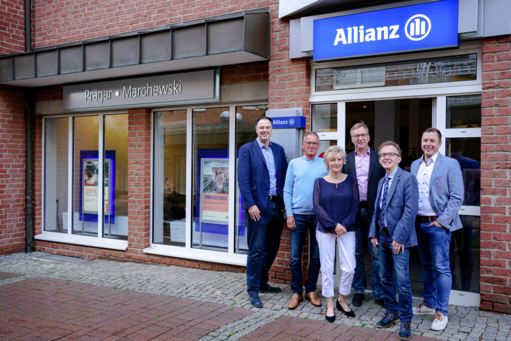 Stieler Fotografie Präger Business Corporate Allianz 4 Allianz Generalvertretung Goslar Präger Mitarbeiter Filiale außen Mitarbeiter Stieler Fotografie Business Corporate